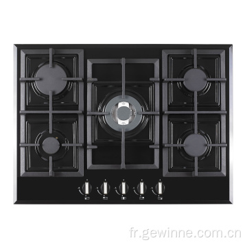 70cm Cuisinière à gaz plaque chauffante cuisinière électrique table de cuisson